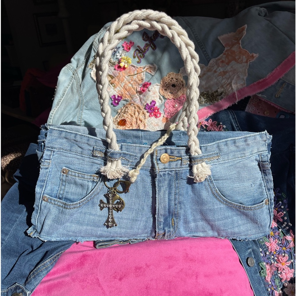 BlueJeanBaby211.com 1 of a kind custom handmade bags
